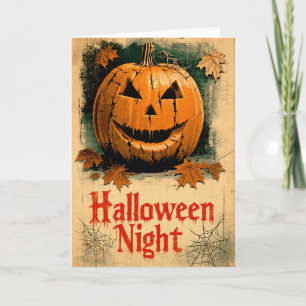 Halloween-grafik – 1960-talsinspirerad serie kort