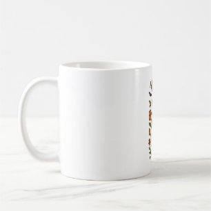 Halloween Grand Danois Blommor Kaffemugg