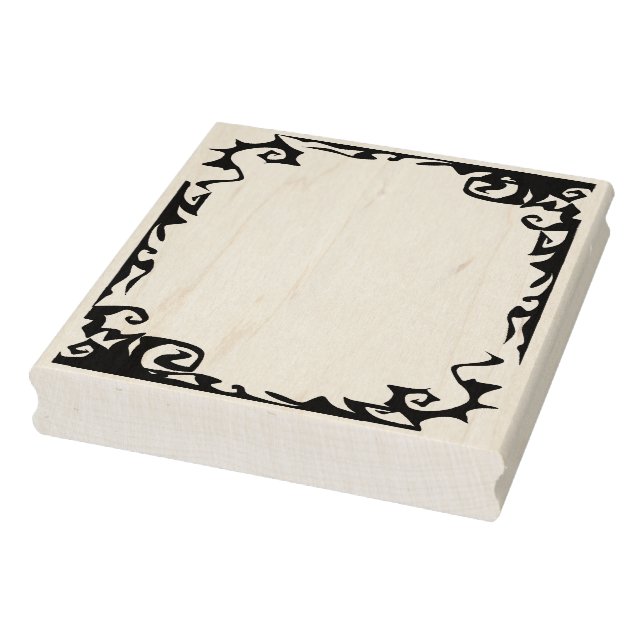 Halloween gräns art frimärke stämpel (Stämpel)