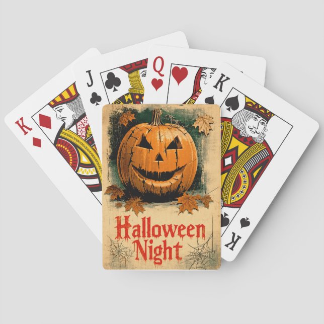 Halloween Graphic – 1960s Inspired Series Casinokort (Baksidan)