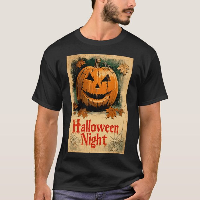Halloween Graphic – 1960s Inspired Series T Shirt (Framsida)