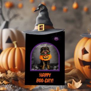 Halloween Grattis på födelsedagen-kort Kort