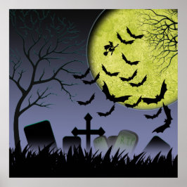 Halloween Grave Poster