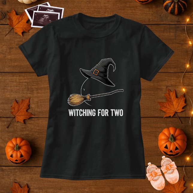 Halloween Gravid Gravid klåda under två T Shirt (Skapare uppladdad)