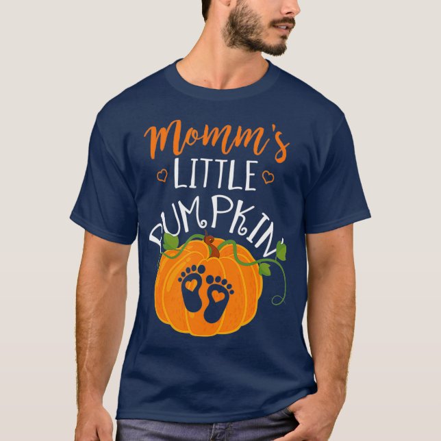 Halloween Gravid Mamma, för att vara en massa små T Shirt (Framsida)