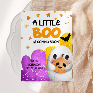 Halloween Gravid-meddelande Julkort