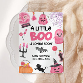 Halloween Gravid-meddelande Julkort