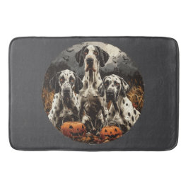 Halloween Great dane Hundar Jack o lantern Badrumsmatta