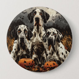 Halloween Great dane Hundar Jack o lantern Knapp
