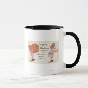 Halloween GreetingA Gladsome Halloween Mugg