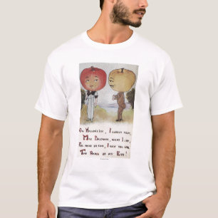 Halloween GreetingApple huvud T-shirt
