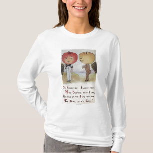 Halloween GreetingApple huvud Tee Shirt