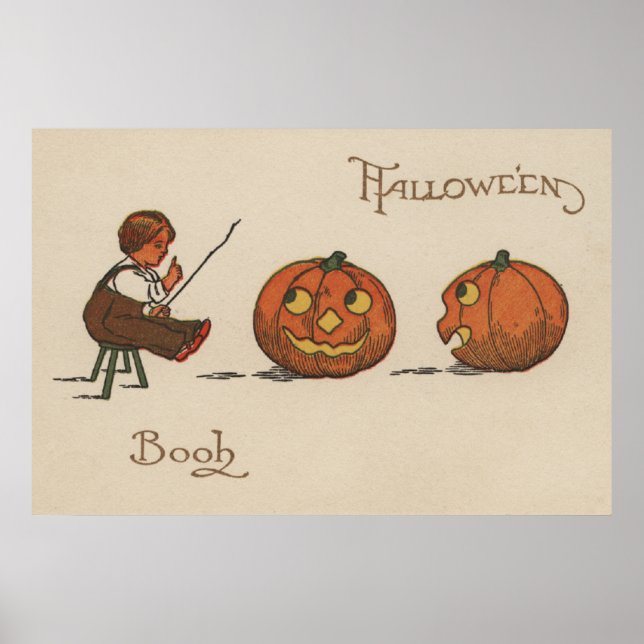 Halloween GreetingBook Poster (Framsidan)