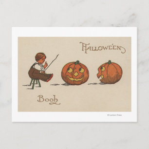 Halloween GreetingBook Vykort