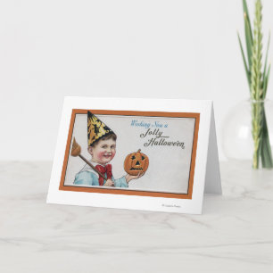 Halloween GreetingJolly Halloween Kort