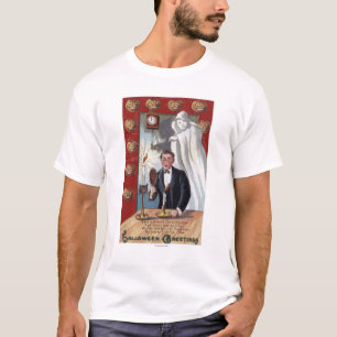 Halloween GreetingMan och spöke T-shirt