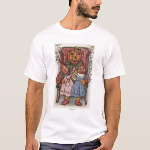 Halloween GreetingTurnip huvud Tee Shirt