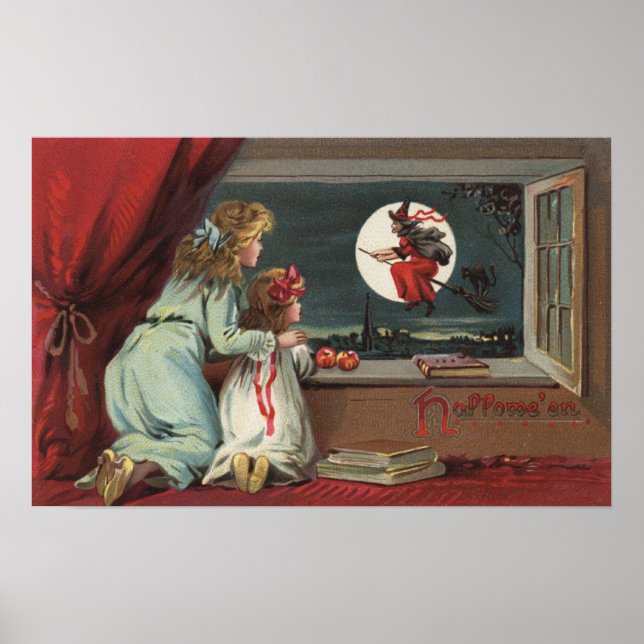 Halloween GreetingWitch från Windows Poster (Framsidan)