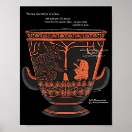 Halloween Grekisk mytologi Varulvs Art Print Poster