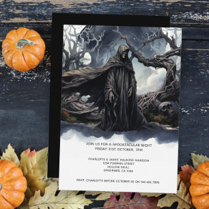 Halloween Grim Reaper Inbjudningar