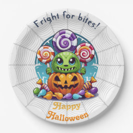 Halloween Grimlin med Bus eller godis godis