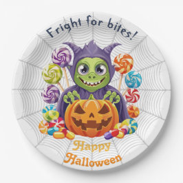 Halloween Grimlin med Bus eller godis godis