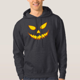 Halloween Grinning Ansikte Jack o lantern Pumpkin Hoodie