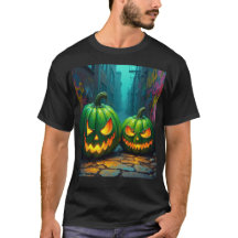 Halloween grön pumpa