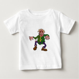 Halloween Grönt Zombie Monster Tee