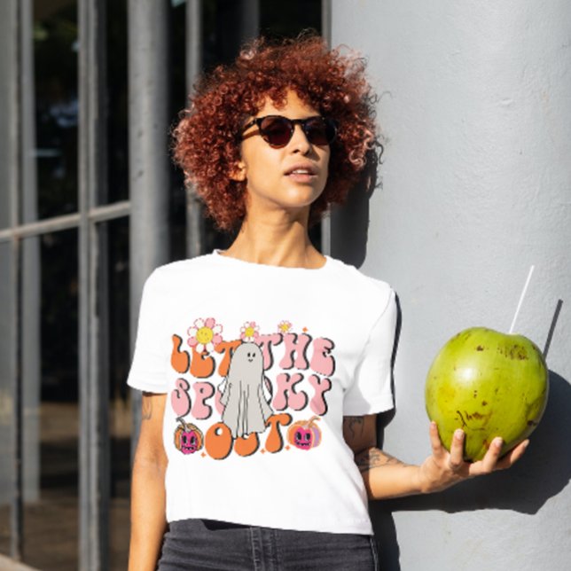 HALLOWEEN GROOVY LÅT HALLOWEEN GROOVY TA UT GHOST T SHIRT (Skapare uppladdad)