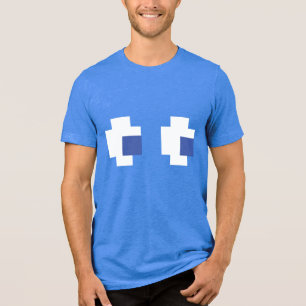 Halloween Group Costume Retro Arcade Game Ghost T Shirt