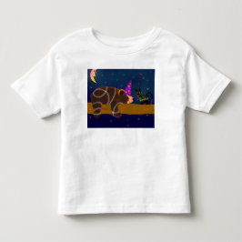 Halloween-guiden Bear och Black Cat T-Shirt