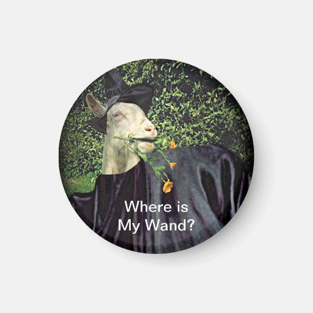 Halloween-guiden Goat Magnet (Framsidan)