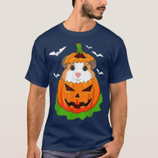 Halloween Guinea Gris Älskare Grunge Pumpkin Boys  T Shirt