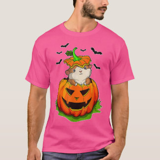 Halloween Guinea Gris Älskare Grunge Pumpkin Boys  T Shirt