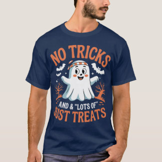 Halloween Gym Ghostricksreatsrainer Burpees Tränin T Shirt