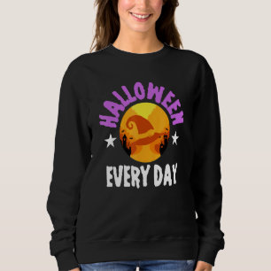 Halloween Halloween daglig Trick Treat Haunted H T Shirt