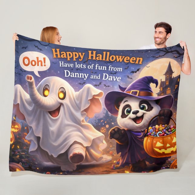 Halloween/Halloween-dekoration/barn/barn Fleecefilt (På plats)