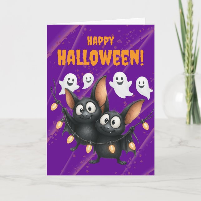 Halloween Halloween Helgkort (Framsida)