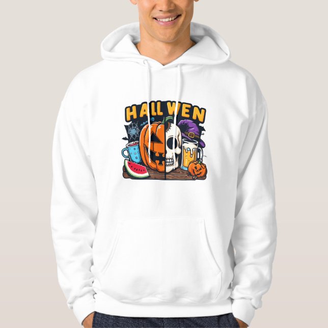 Halloween Halloween Hoodie (Framsida)