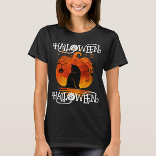 HALLoween HALLoween KATT SVART PUMPA T Shirt