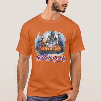 Halloween halloween-pumpretro t shirt