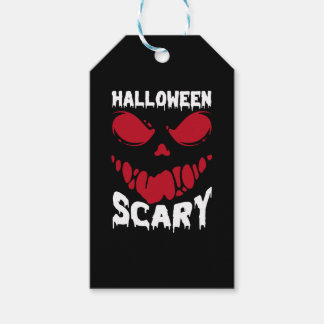 Halloween Halloween, Scary Halloween Scary Presentetikett