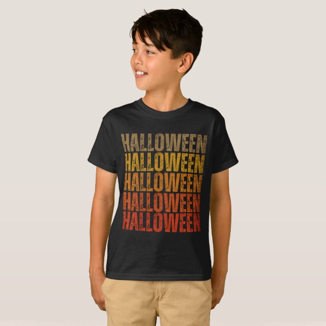 HALLOWEEN HALLOWEEN T-Shirt (Hel framsida)