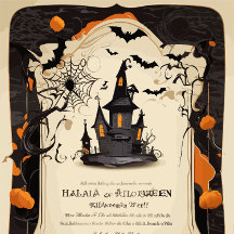 Halloween Hälsning Card