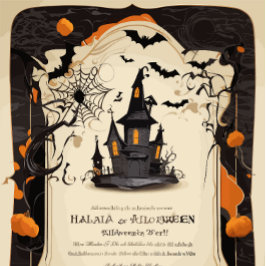 Halloween Hälsning Card Anteckningskort