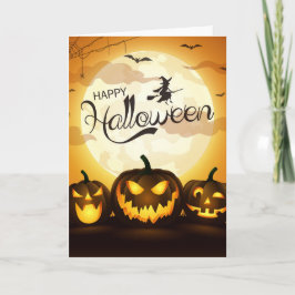 Halloween Hälsning Kort