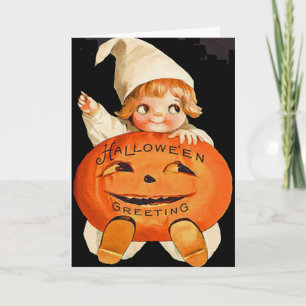 Halloween hälsning kort