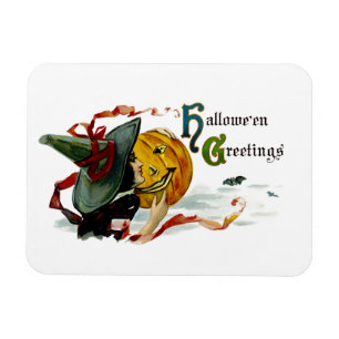 Halloween Hälsning Magnet