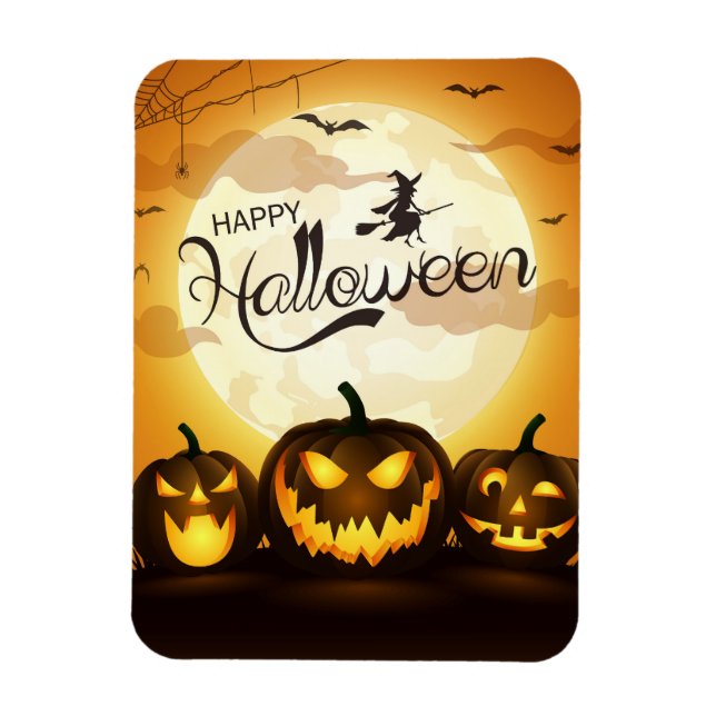 Halloween Hälsning Magnet (Vertikal)